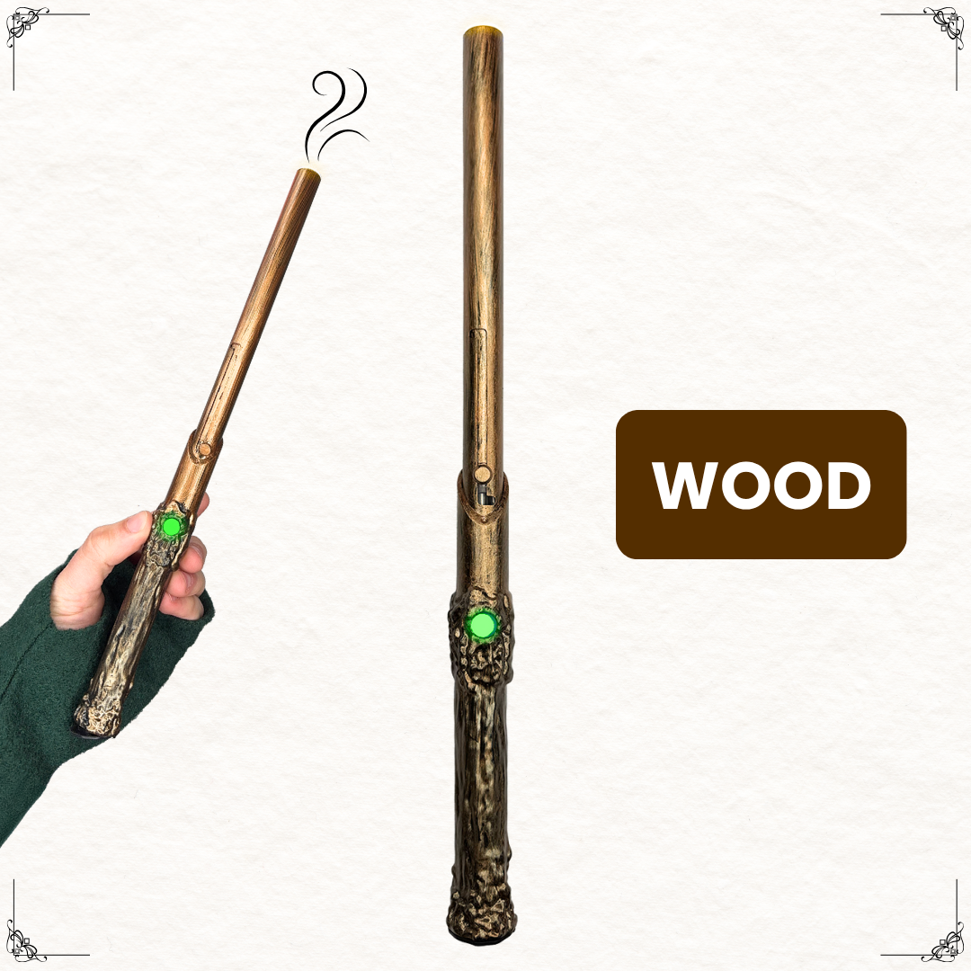 Aromatherapy Wand Diffuser - Battery with Button Activation - Portable & Rechargeable