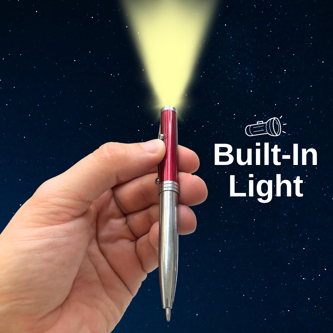 Ballpoint Pen with Built-in Stylus